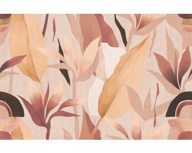 V168-3C Tapeten Essener Panorama 2 Farbe Terracotta Wandbild