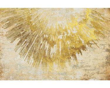 V177-1C Tapeten Essener Panorama 2 Farbe gold Wandbild