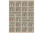 V181-1F Tapeten Essener Panorama 2 Farbe beige, bunt...