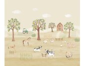 V186-1M Tapeten Essener Panorama 2 Farbe beige, bunt...