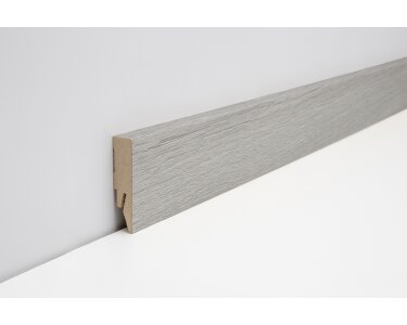 Joka Sockelleiste 14x58 mm FO 458 Profil 458 mit FinishFolie Oberfläche  L100  458