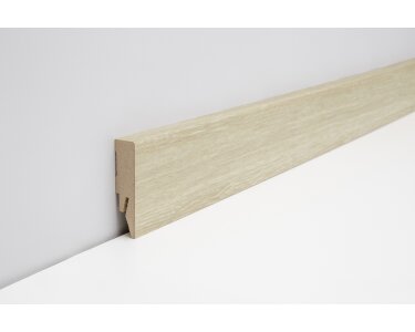 Joka Sockelleiste 14x58 mm FO 458 Profil  458 mit FinishFolie Oberfläche  L116  458
