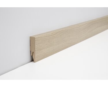 Joka Sockelleiste 14x58 mm FO 458 Profil  458 mit FinishFolie Oberfläche  L120  458