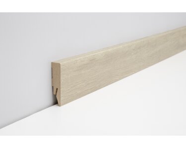Joka Sockelleiste 14x58 mm FO 458 Profil  458 mit FinishFolie Oberfläche  L122  458