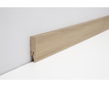 Joka Sockelleiste 14x58 mm FO 458 Profil  458 mit FinishFolie Oberfläche  L125  458