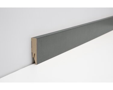 Joka Sockelleiste 14x58 mm 2,4 m lang  FO 458 Profil  458 mit FinishFolie Oberfläche  L511  458
