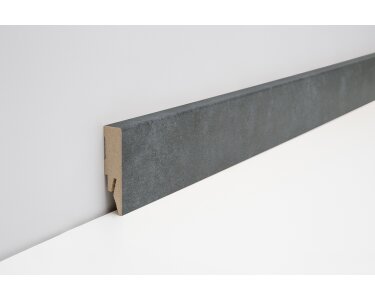 Joka Sockelleiste 14x58 mm 2,4 m lang FO 458 Profil  458 mit FinishFolie Oberfläche  L512  458