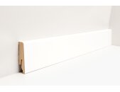 JOKA Sockelleiste 18x58 mm foliert (FO) Profil #6 60 mit Nut für Clip FO8860 Länge 2,40 m