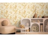 AS 790614 Tapeten A.S Creation CosmoLiving Farbe Gold Weiß Metallic Creme  Vliestapete