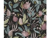 AS 790622 Tapeten A.S Creation CosmoLiving Farbe Schwarz Bunt Blau Rosa Gelb Vliestapete