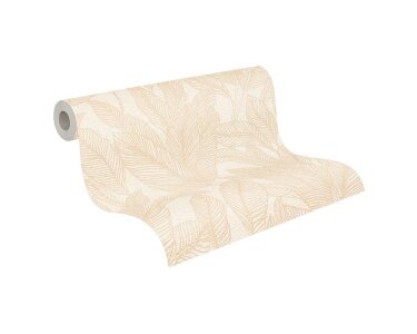 AS 790642 Tapeten A.S Creation CosmoLiving Farbe Beige Creme Weiß Metallic Silber Vliestapete