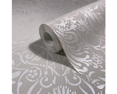 82512 Tapeten Marburg Oriana grau, beige Vliestapete