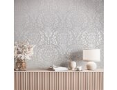 82512 Tapeten Marburg Oriana grau, beige Vliestapete