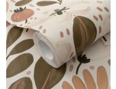 1051811 Tapeten Erismann La Terrasse Farbe braun Vliestapete