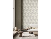 27508 Tapeten Essener Sintesi Farbe grau creme Vliestapete