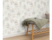 1055737 Tapeten Erismann Forest Dreams Farbe taupe Vliestapete