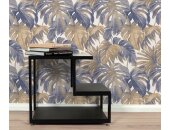 1055844 Tapeten Erismann Forest Dreams Farbe blau Vliestapete