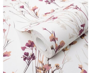 1056122 Tapeten Erismann Forest Dreams Farbe violett  Vliestapete