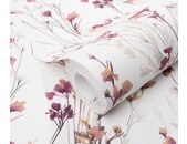 1056122 Tapeten Erismann Forest Dreams Farbe violett...
