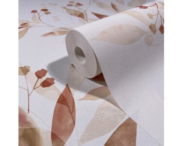 88915 Tapeten Marburg Fresh UP weiß beige Vliestapete