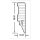 Sockelleiste 14x58 mm FO#458 TOUCH DEKOR Profil #458 mit HC-HotCoating-Oberfläche  L604 #458 TOUCH