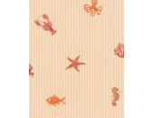 363171 Tapeten Eijffinger TINY TREASURES rot orange...