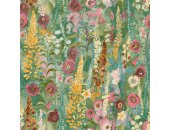 A74601 GranDeco Inia Muster Tapete Bunt – Vinyl...