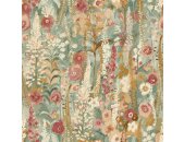 A74603 GranDeco Inia Muster Tapete Bunt – Vinyl...