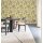 A80402 GranDeco Inia Rot – Muster Tapete Wohnzimmer, Vinyl Vliestapete, moderne Tapete