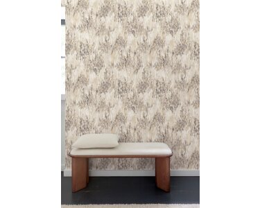 A82801 GranDeco Inia Grau – Muster Tapete Wohnzimmer, Vinyl Vliestapete, moderne Tapete