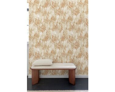 A82802 GranDeco Inia Rot – Muster Tapete Wohnzimmer, Vinyl Vliestapete, moderne Tapete