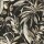 GrandecoLife Karuna Vinyltapete Schwarz Blättermotiv A71203 Inky Palms – scheuerbeständig, 53 cm x 10,05 m