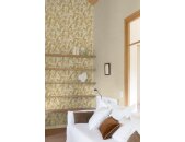 GrandecoLife Karuna Vinyltapete Beige Blättermuster...