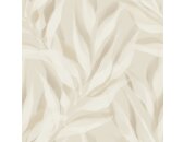 GrandecoLife Karuna Vinyltapete Taupe A76101 Eden – scheuerbeständig, 53 cm x 10,05 m