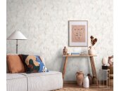 Erismann 10586-02 Pure Harmony Vliestapete Blumen Beige Modern
