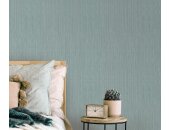 Erismann 10590-19 Pure Harmony Vliestapete Uni Türkis Modern