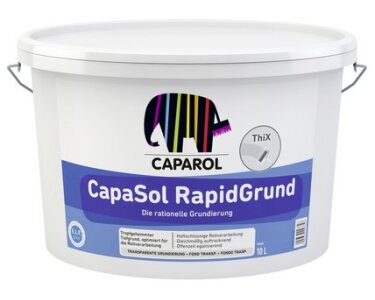 Caparol CapaSol RapidGrund 10 L – tiefenwirksame Grundierung für saugende Untergründe