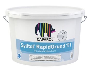 Caparol Sylitol RapidGrund 111 10 L – Silikat-Tiefgrund für mineralische Untergründe