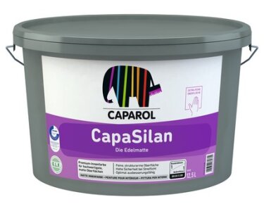 Caparol CapaSilan 12,5 L Innenfarbe Weiß – Premium Siliconharzfarbe Nassabriebklasse 1