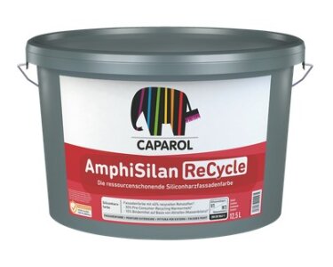 Caparol AmphiSilan ReCycle 12,5 Liter – Nachhaltige Siliconharz-Fassadenfarbe mit Recyclinganteil