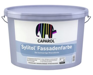 Caparol Sylitol Fassadenfarbe 12,5 Liter – Mineralische Silikat-Fassadenfarbe für langlebige Fassadenbeschichtung