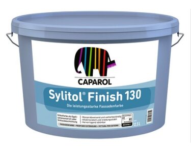 Caparol Sylitol Finish 130 12,5 Liter – Mineralische Silikat-Fassadenbeschichtung für Egalisationsanstriche
