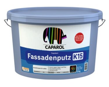 Caparol Capatect Fassadenputz K15 Weiß 25 kg – Kratzputz für wetterbeständige Fassaden