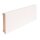 JOKA Sockelleiste Kiefer Weiß Lackiert RAL 9010 16x96x2400 mm Cube Profil 103-640