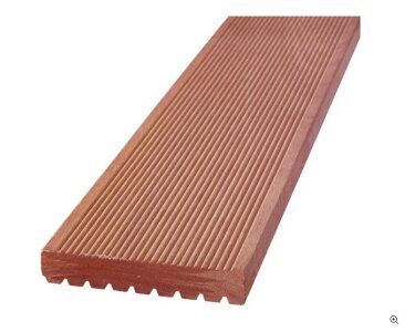 Jordan Bangkirai Terrassendiele 25 x 145 x 4270 mm – einseitig genutet / einseitig fein geriffelt – Echtholz Terrassenholz