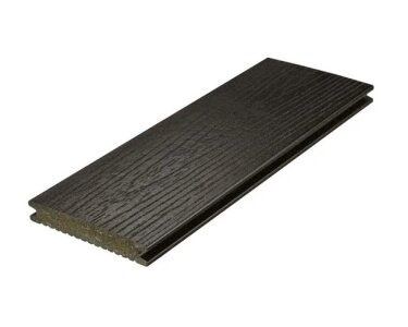 Die Kernige Massivdiele 21 x 140 x 6000 mm anthrazit – NATURinFORM WPC Terrassendiele