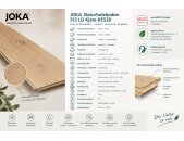 JOKA Naturholzboden 512 LD Kjare KE528 PAR2101626_E528 – Eiche Landhausdiele Oak raw gebürstet, Villa Öl, 2,76 m²