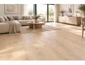 JOKA Naturholzboden 512 LD Kjare KE314 PAR2101626_E314 – Eiche Landhausdiele Oak creme gebürstet, Nature NaturaÖl, 2,76 m²