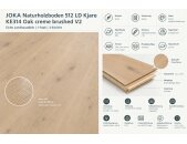 JOKA Naturholzboden 512 LD Kjare KE314 PAR2101626_E314 – Eiche Landhausdiele Oak creme gebürstet, Nature NaturaÖl, 2,76 m²